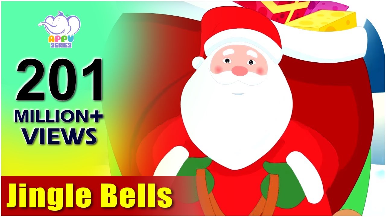 Jingle Bells With Lyrics | Kids Christmas Songs | Christmas Carols 2018 ...