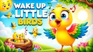 Toddler Song About Birds | Toddler Song | Little Birds | Wake Up |