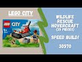 Lego City Wildlife Rescue Hovercraft 30570 - Speed Build! 35 Pieces