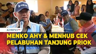 [FULL] Keterangan Menko AHY dan Menhub Dudy Tinjau Pelabuhan Tanjung Priok di Libur Nataru