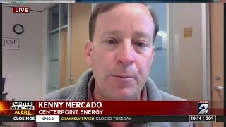 CenterPoint discusses Texas power outages
