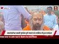 निर्माणाधीन भगवान परशुराम मंदिर में गौशाला का हुआ शिलान्यास aligarh localnews hinduism