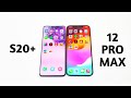 Samsung S20 Plus Vs iPhone 12 Pro Max - SPEED TEST (2023)