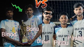 Binod, Sonu V/S Dipun,pintu, panda 🐼 !! Final Match Neheru Stadium Bhadrak V/S Tihidi 2024 !! Achaka