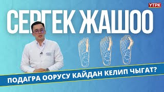 Подагра оорусу кайдан келип чыгат? | Сергек жашоо