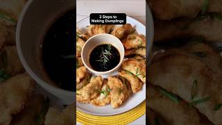 🥟3 EASY STEPS TO MAKING DUMPLINGS