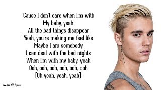 Ed Sheeran & Justin Bieber - I DON'T CARE (Lyrics)