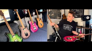 ERNIE BALL MUSIC MAN AXIS 2024 - ALL NEW SPECS & COLORS - THE ULTIMATE REVIEW! THE BEST AXIS YET?