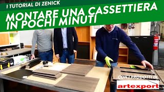 Come montare una cassettiera in pochi minuti - Tutorial, unboxing