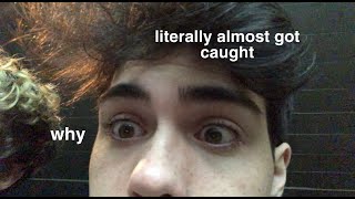 sneaking into a trampoline park at 2am