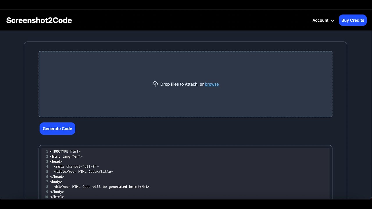 Screenshot2code Generate Code From Screenshots Using Gpt4 Vision Youtube Screenshot2code Generate Code From Screenshots Using Gpt4 Vision Youtube