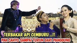 Bu kesi nekat Gandrung Karo Jo klutuk. pak Cahyo geram sampai turun dari panggung