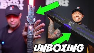 MY NEW REALISTIC LIGHTSABER UNBOXING EXCLUSIVE 1/200 + NEW CHASSIS FROM THEORY S