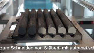 Perndorfer Maschinenbau KG - Wasserstrahlschneiden von Stäben / waterjet cutting of rods