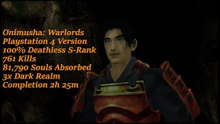 Onimusha Warlords 100% S Rank No Commentary