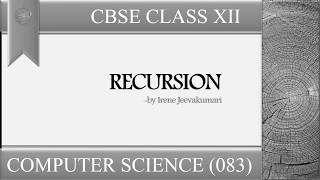 Recursion in Python | Video Part - 2
