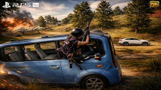 PUBG (PS5 Pro) – Max Graphics TPP Full Match | 4K 60FPS