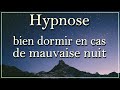 Hypnose pour dormir profondément en cas de mauvaise nuit