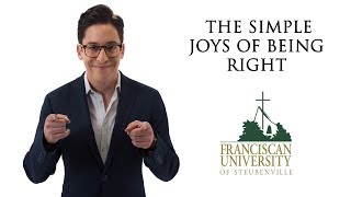 The Simple Joys of Being Right: Michael Knowles at Franciscan University