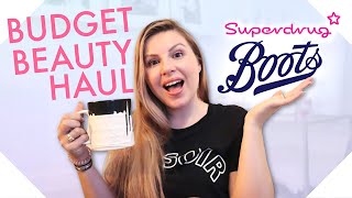 SUPERDRUG + BOOTS HAUL - Autumn New Budget/Drugstore Beauty