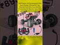 nhr plastic 1 20 rechargeable 2wd rock climber off road r c car secret mrs. shorts