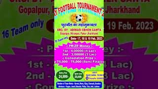 ADIWASI EBHEN GAWTA CLUB GOPALPUR FOOTBALL CHAMPIONSHIP 2023