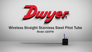 Wireless Straight Pitot Tubes | Series 160FW