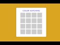 Color Matching Game in JavaScript
