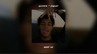 quickie - miguel (sped up)