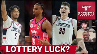 Houston Rockets NBA Draft Lottery Luck: Pick Lands Top-4? Alex Sarr, Donovan Cli