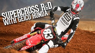 Getting Ready For Supercross: R\u0026D With GEICO Honda