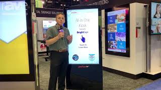 InfoComm 2019: Peerless-AV Debuts KIPICT2555 All-In-One Kiosk With XT1144 BrightSign Player