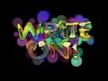 Write-On Animated Typefaces