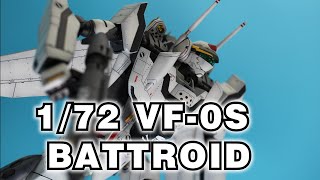 1/72 VF-0S バトロイド フォッカー機（ハセガワ）