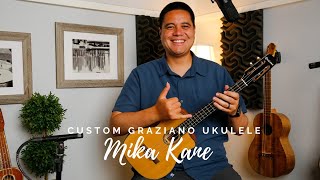 Custom Graziano Ukulele | demo by Mika Kane