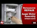 GE Refrigerator - No Ice Dispensing - Auger Motor Assembly Repair