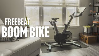 This Exercise Bike is Better than Peloton? // Freebeat Boom Bike // Unboxing, Hands on Review