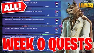 Fortnite C6S2 | All Week 0 Quests (Complete Guide)