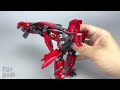 【ferrari transform 】uniquetoys transformers movie 3 dino ferrari supercar robot