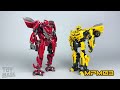 【ferrari transform 】uniquetoys transformers movie 3 dino ferrari supercar robot