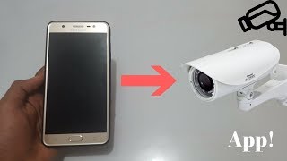 Turn Your Old Smartphone Into a Security Camera | CCTV | Alfred | Dr. CraZy ScieNce