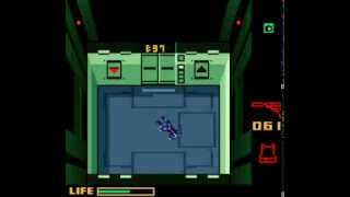 Metal Gear Solid GBC (Gameboy Color) - Walkthrough - Stage 11 with commentary - Viper boss fight