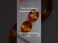 Rich colored citrine gemstone pair 4.9 CTS www.puritygems.etsy.com