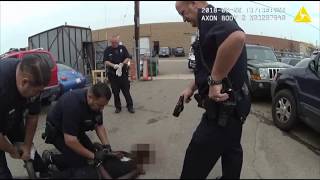 Body camera footage of Sgt. Joseph Rodarte while restraining an unarmed teen in 2018.