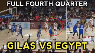 GILAS PILIPINAS VS EGYPT ( FULL FOURTH QUARTER )