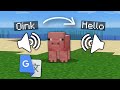 I Put Every Minecraft Sound Through Google Translate 100 Times...