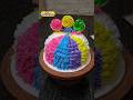 Multi Colour Cream Nozzle Icing Cake #cake #mkbcakechef #birthdaycake #mkbcakeshorts #cakedecorating