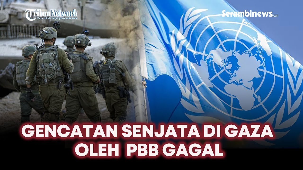 🔴BREAKING NEWS: Seusai AS Veto, Resolusi Gencatan Senjata Di Gaza Oleh ...