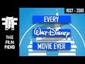 Walt Disney Movies (1937-2019) | Upcoming Walt Disney Movies | The Film Fiend