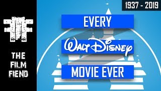 Walt Disney Movies (1937-2019) | Upcoming Walt Disney Movies | The Film Fiend